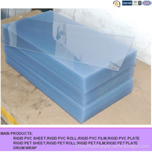 clear rigid pvc sheet for blister